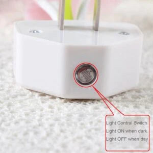Mushroom LED Night Light with Dusk-to-Dawn Sensor | 7-Color Changing Flower Bedside Lamp (Random Colors)