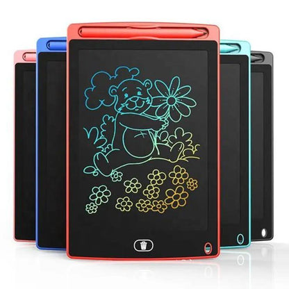 8.5" Multicolor LCD Drawing Tablet for Kids & Adults | Erasable Electronic Doodle Pad with Stylus Pen