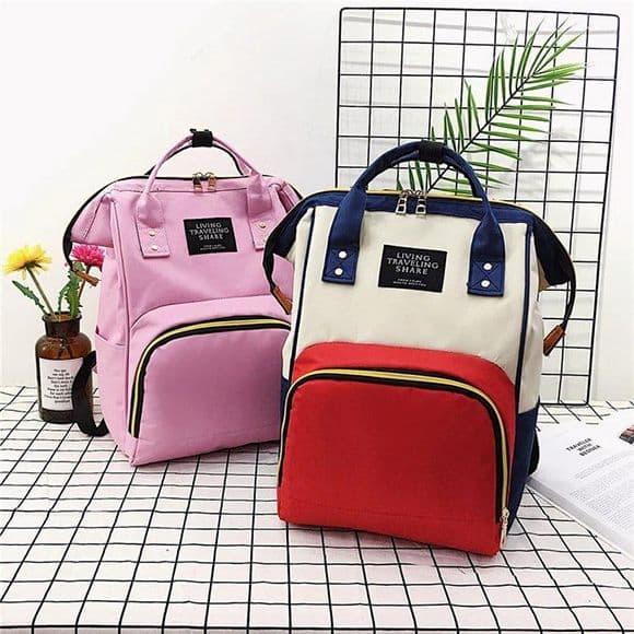 Premium Mummy Nappy Diaper Bag | Multi-Compartment Lightweight Organizer Bag for Moms & Dads