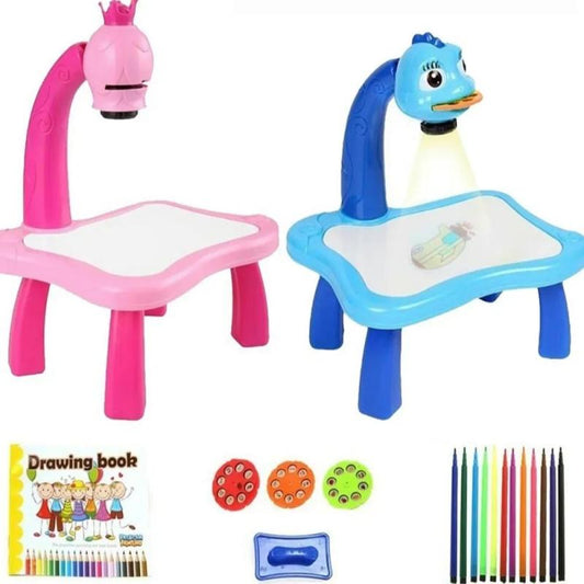 🎨 Kids Drawing Projector Toy – Trace & Draw Projector Table | Sketch Machine Art Tracing Board | Educational Drawing Toy for Kids