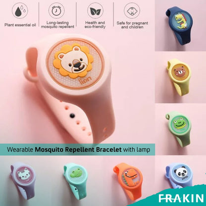 Kid-Friendly Mosquito Repellent Wristband | Adjustable Anti-Mosquito Silicone Band for Kids (Random Color)