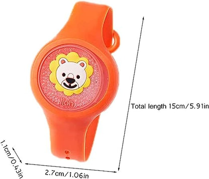 Kid-Friendly Mosquito Repellent Wristband | Adjustable Anti-Mosquito Silicone Band for Kids (Random Color)