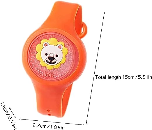 Kid-Friendly Mosquito Repellent Wristband | Adjustable Anti-Mosquito Silicone Band for Kids (Random Color)