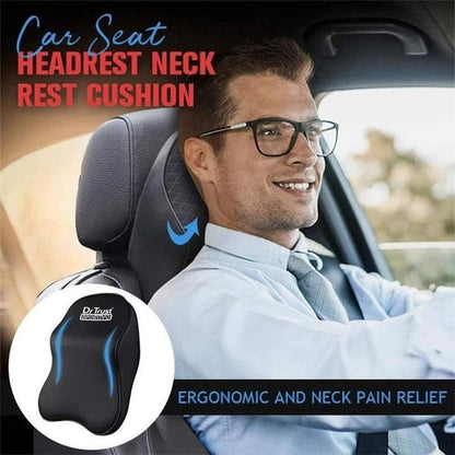 Car Seat Headrest Memory Foam Neck Pillow | Universal Car Neck Support Cushion for Comfortable Driving