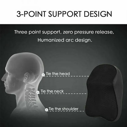 Car Seat Headrest Memory Foam Neck Pillow | Universal Car Neck Support Cushion for Comfortable Driving