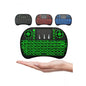 Mini TouchPad RF 500 Wireless Keyboard & Touchpad Mouse | 2.4GHz Backlit Mini Keyboard with 3-Color LED (Random Color)