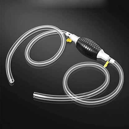 Manual Fuel Transfer Pump Kit 1.5 Meter | Hand Siphon Pump for Petrol, Diesel, Oil & Water