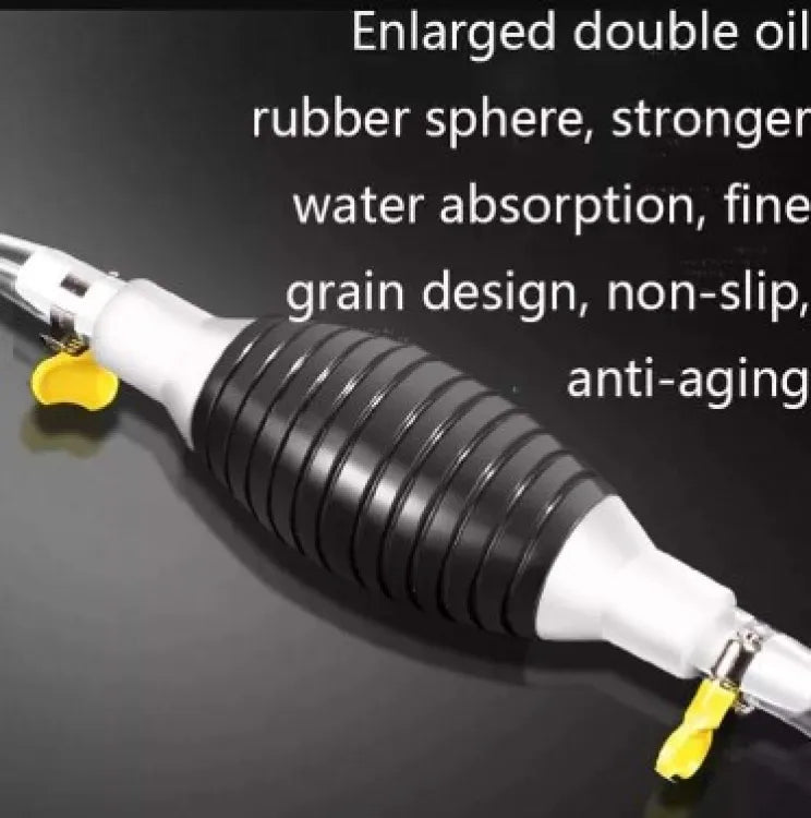 Manual Fuel Transfer Pump Kit 1.5 Meter | Hand Siphon Pump for Petrol, Diesel, Oil & Water