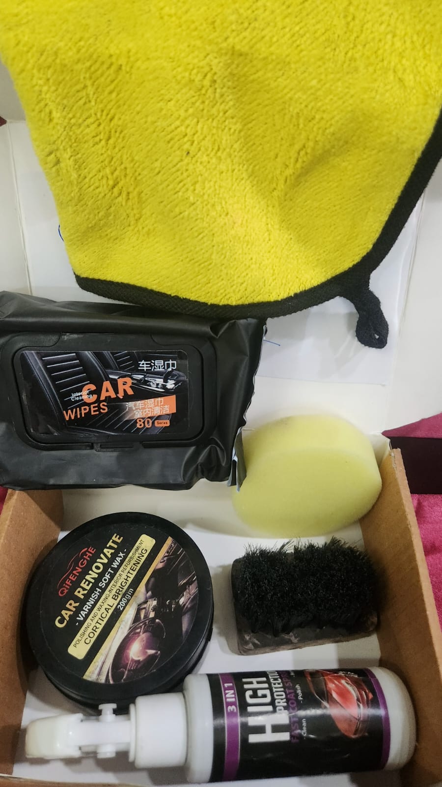 Car Care Kit | Complete Car Cleaning & Maintenance Kit for Interior & Exterior Detailing