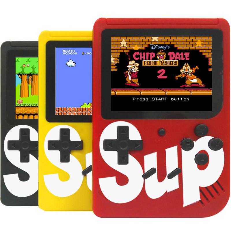 SUP Player Game Console – 400-in-1 Handheld Retro Gaming Console | 3" LCD Screen | Rechargeable | TV Compatible (Random Color)