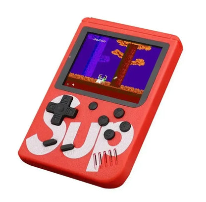 SUP Player Game Console – 400-in-1 Handheld Retro Gaming Console | 3" LCD Screen | Rechargeable | TV Compatible (Random Color)