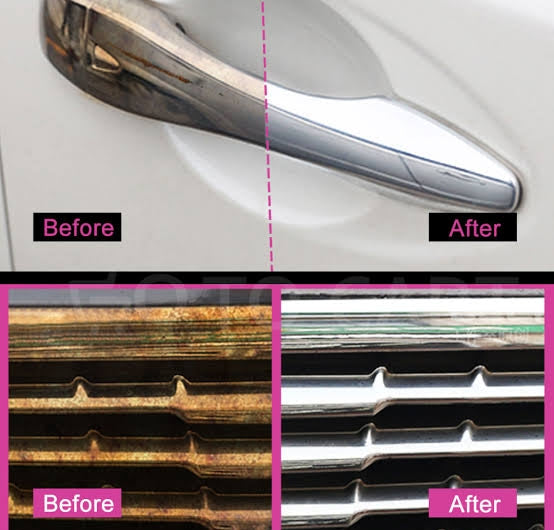 Flamingo Metal Polish 300ML | Multi-Surface Metal Cleaner & Shine Restorer for Chrome, Brass, Copper & Stainless Steel