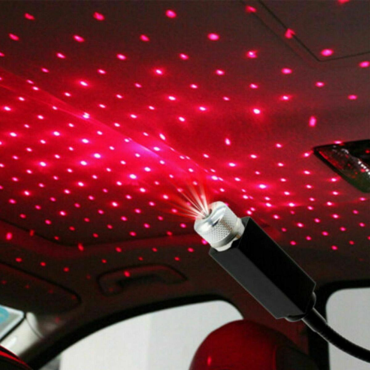 LED Galaxy Star Light | USB Starry Laser Projector Night Light for Home & Car Roof Decoration