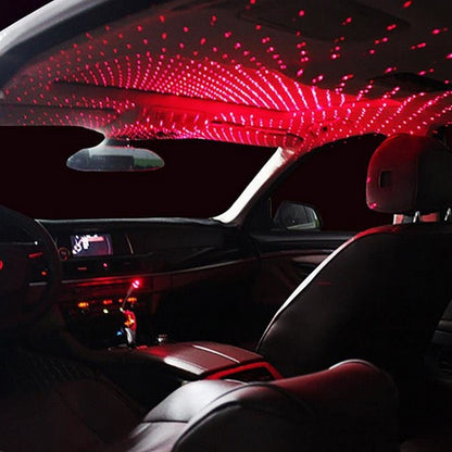 LED Galaxy Star Light | USB Starry Laser Projector Night Light for Home & Car Roof Decoration