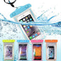 Universal Waterproof Mobile Pouch – Underwater Touch Screen Phone Case | Waterproof Dry Bag with Neck Strap (Random Color)