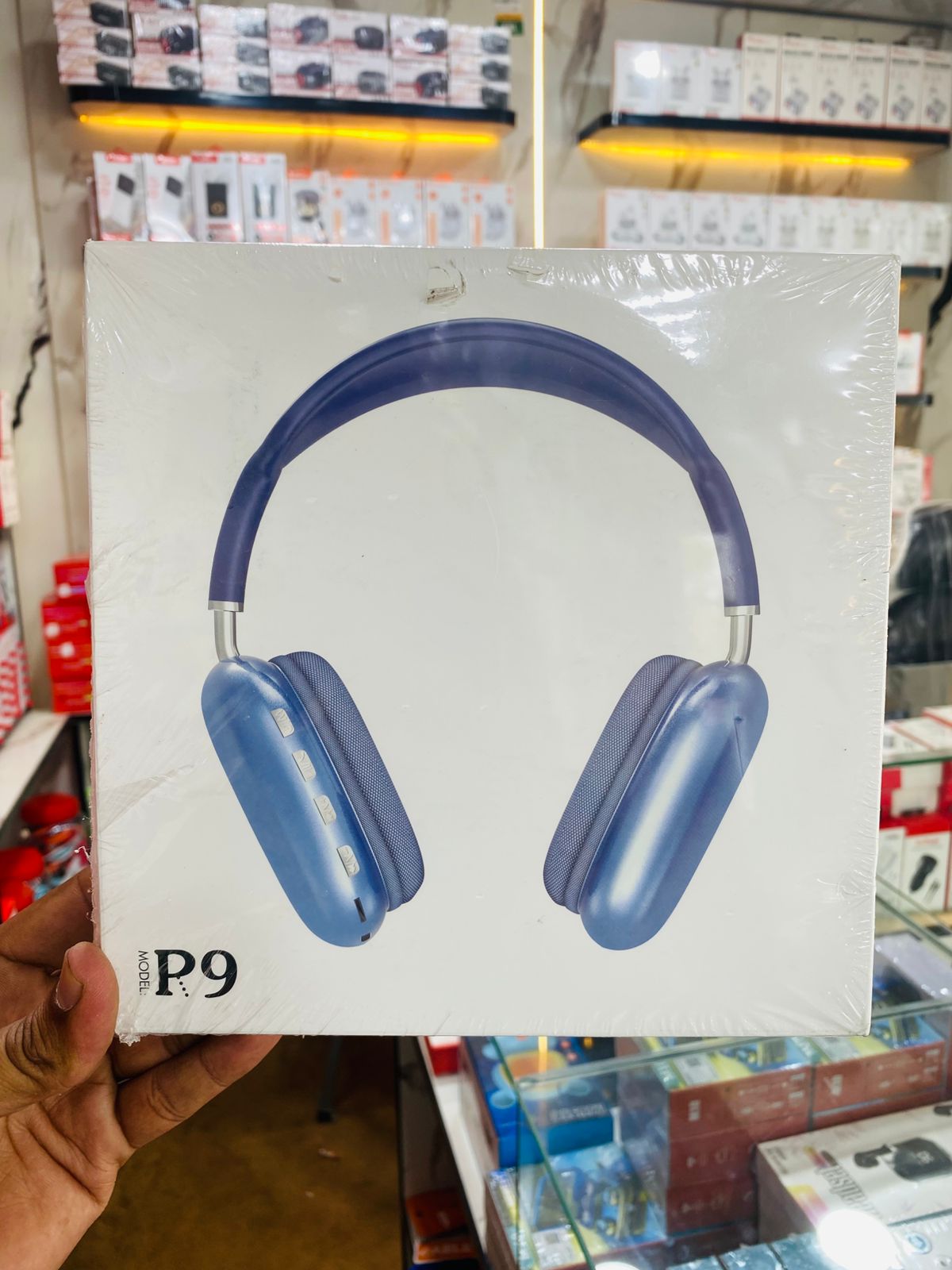 P9 Wireless Bluetooth Headphones – Fidelity Stereo Sound, Foldable & Comfortable (Mix Colors)