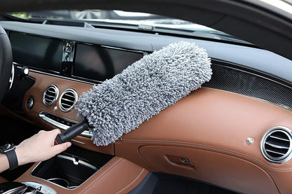 Premium Microfiber Car Duster with Extendable Handle – Scratch-Free Dust Cleaning Brush for Cars, SUVs & Home