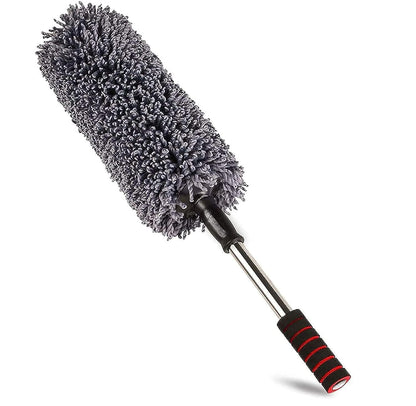 Premium Microfiber Car Duster with Extendable Handle – Scratch-Free Dust Cleaning Brush for Cars, SUVs & Home