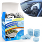 Car Windshield Washer Fluid Concentrate Tablets – Solid Effervescent Wiper Cleaning Tablets (Pack of 20)