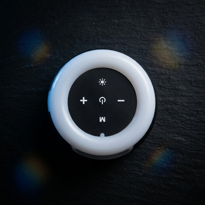 SH-309 Mini Wireless Bluetooth Speaker – Portable Sound Box with RGB LED Lights, TWS Stereo &amp; FM Radio