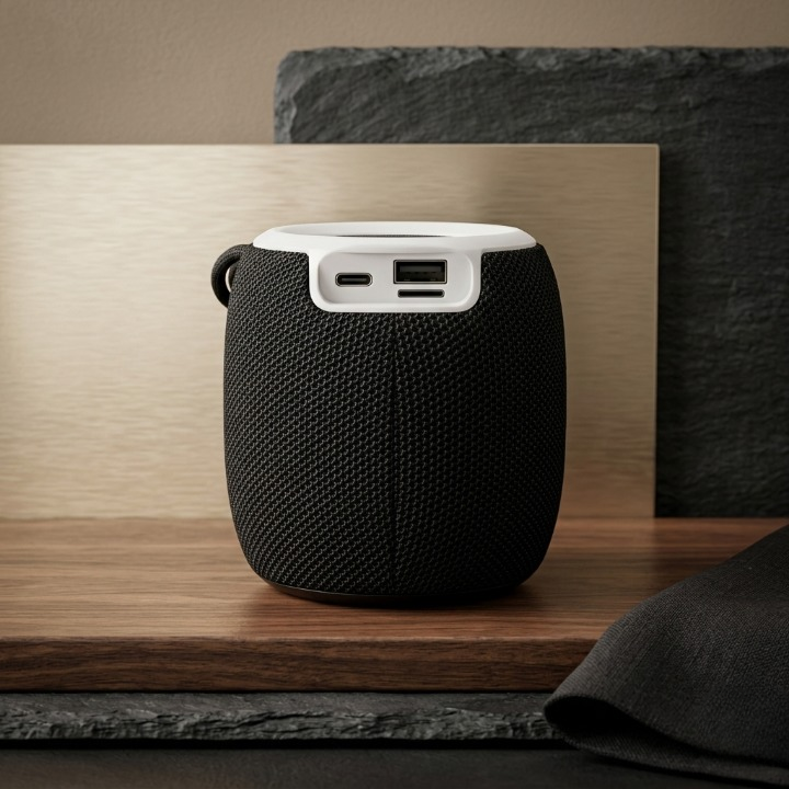 SH-309 Mini Wireless Bluetooth Speaker – Portable Sound Box with RGB LED Lights, TWS Stereo &amp; FM Radio