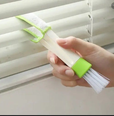 2-in-1 Car Air Conditioning Vent Cleaning Brush – Multi-Functional Microfiber Detailing Tool