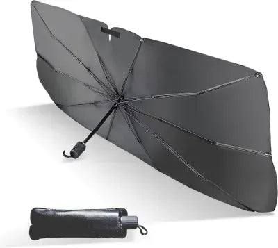 Foldable Car Windshield Sunshade Umbrella – Heat Shield & UV Protection for Front Windshield