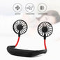 Rechargeable 3-Speed Neck Fan – Portable Hands-Free Wearable Cooling Fan (Random Color)