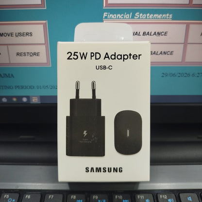 Samsung 25W Super Fast Adapter – USB-C Fast Wall Charger