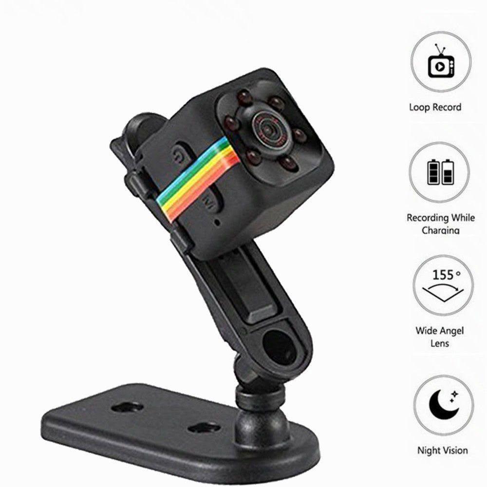 SQ11 Mini Camera – Portable Pocket Surveillance Camera with Night Vision & Motion Detection
