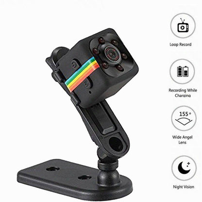 SQ11 Mini Camera – Portable Pocket Surveillance Camera with Night Vision & Motion Detection