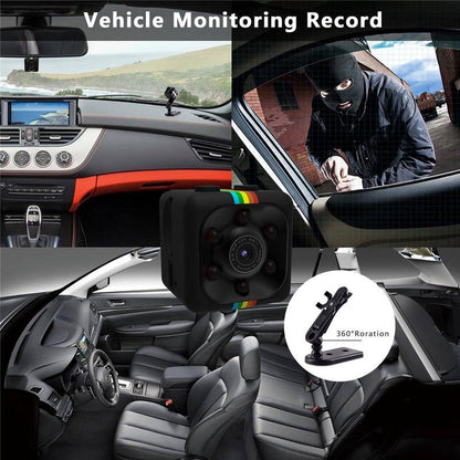 SQ11 Mini Camera – Portable Pocket Surveillance Camera with Night Vision & Motion Detection