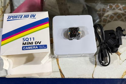 SQ11 Mini Camera – Portable Pocket Surveillance Camera with Night Vision & Motion Detection