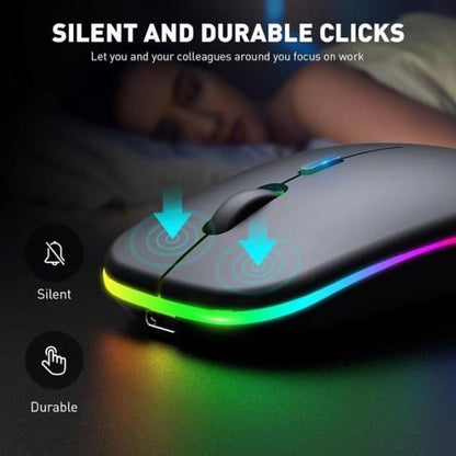 HP W10 Wireless Mouse – Slim Silent Stylish 2.4GHz Wireless Optical Mouse for Laptop & PC (Random Color)