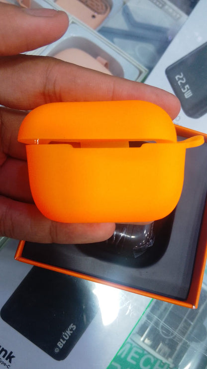 Pro 2 Wireless Earphones Bundle | Pocket-Sized In-Ear Headset with Travel-Ready Orange Protection Pouch