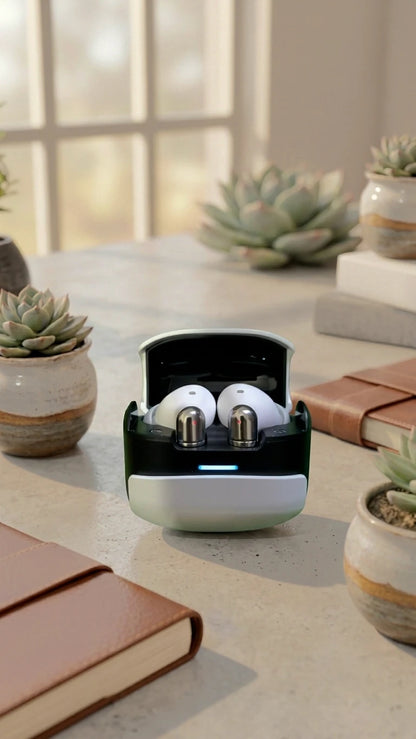 U39 True Wireless Earbuds | Smart Touch Control Headphones with Deep Bass for Android & iOS