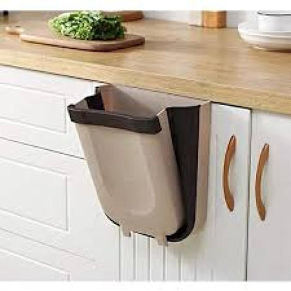 🗑️ Rectangle Foldable Waste Bin – Hanging Kitchen Trash Bin | Cabinet Door Dustbin | Space-Saving Garbage Bin for Kitchen, Washroom & Office