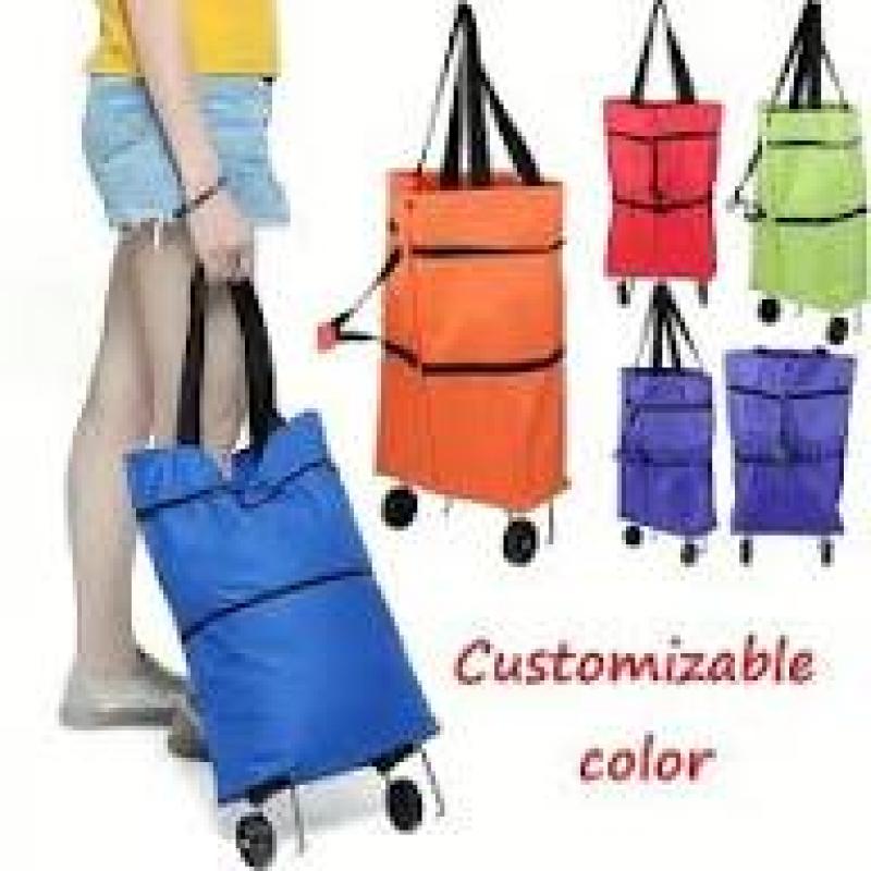 Heavy-Duty Expandable Luggage | Rolling Travel Trolley Bag with Telescopic Handle & Multi-Pockets