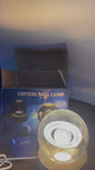 3D Crystal Ball Galaxy Lamp – LED Night Light with Wooden Base | Elegant Home & Bedroom Décor