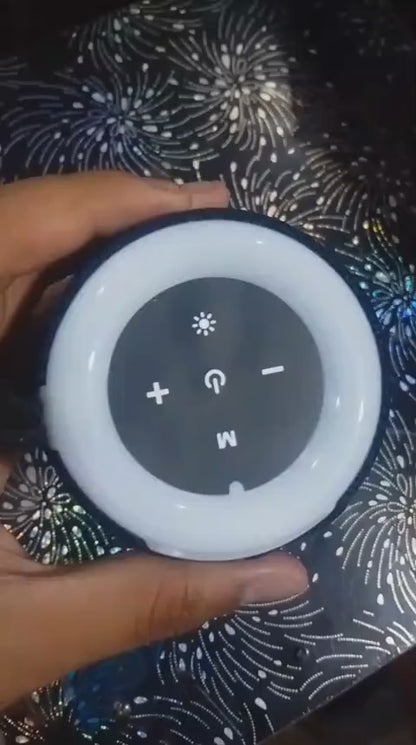 SH-309 Mini Wireless Bluetooth Speaker – Portable Sound Box with RGB LED Lights, TWS Stereo &amp; FM Radio